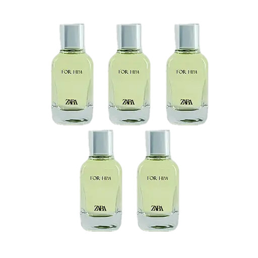 پک اقتصادی و هدیه ادوپرفیوم مردانه زارا رایحه terre de hermes بسته 5 عددی